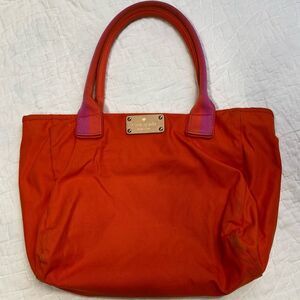 Kate Spade Orange Tote Bag